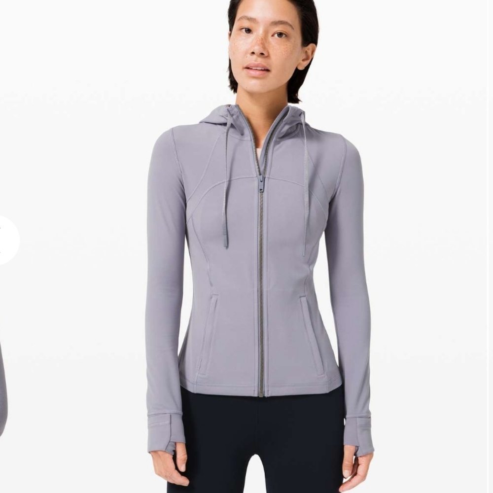 Lululemon define jacket - lilac color with hood